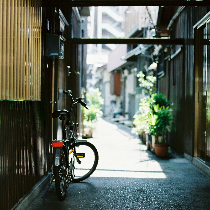 中崎町の自転車