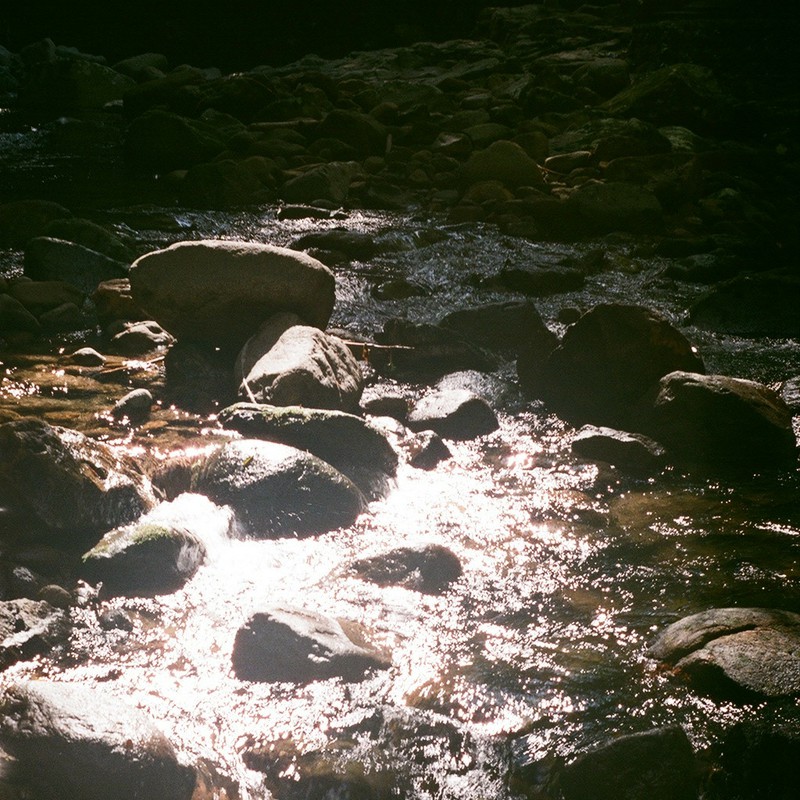 川のキラキラ