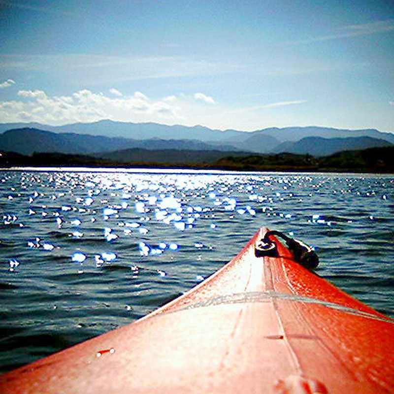 カヌー乗ってみた☆