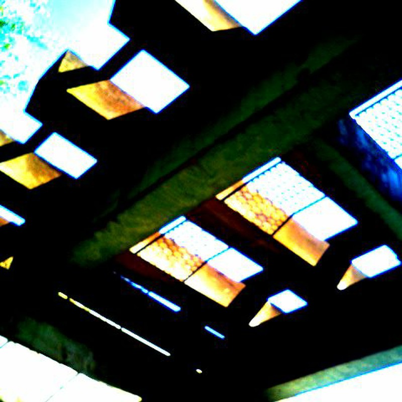 線路を下から覗いてみた