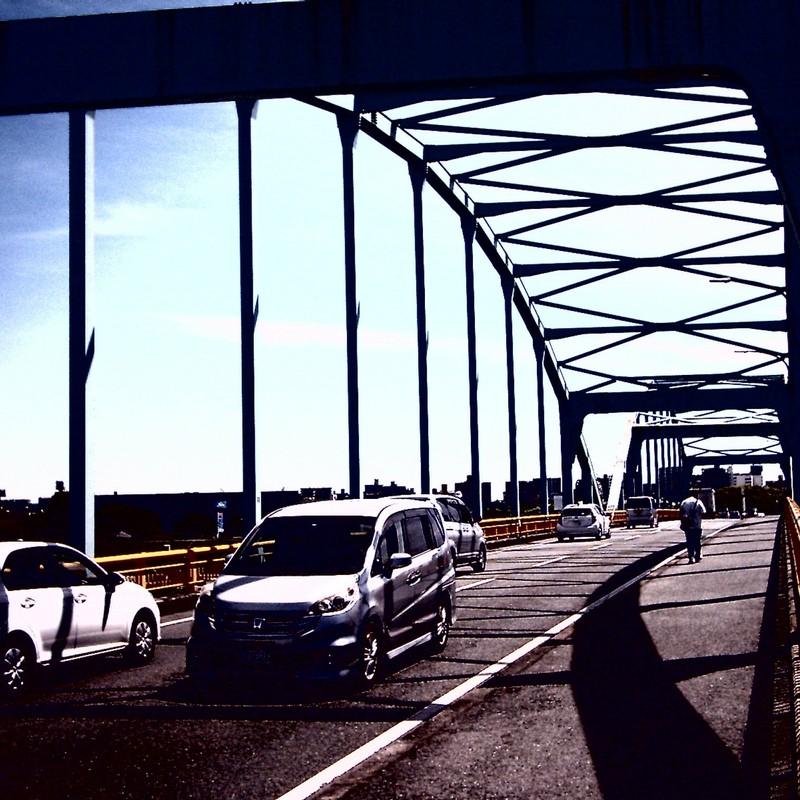 鉄橋。