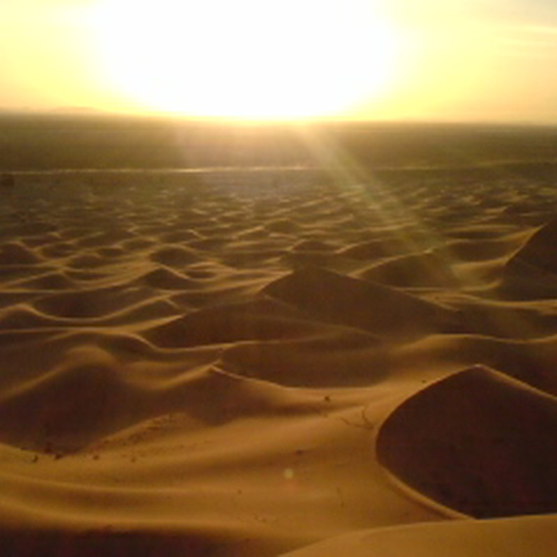 サハラ砂漠。