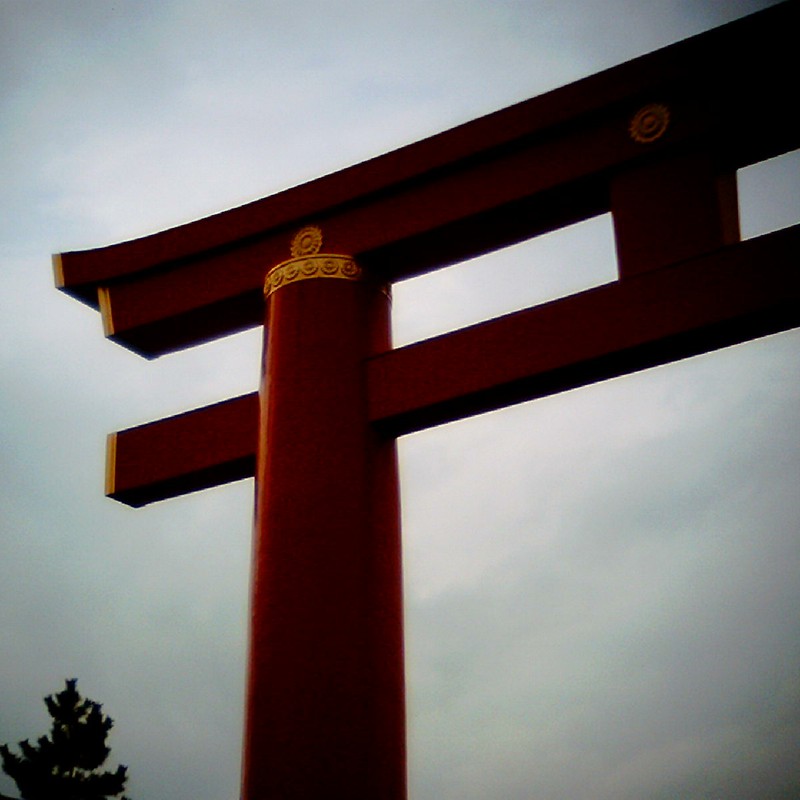 京都のジャイアント鳥居