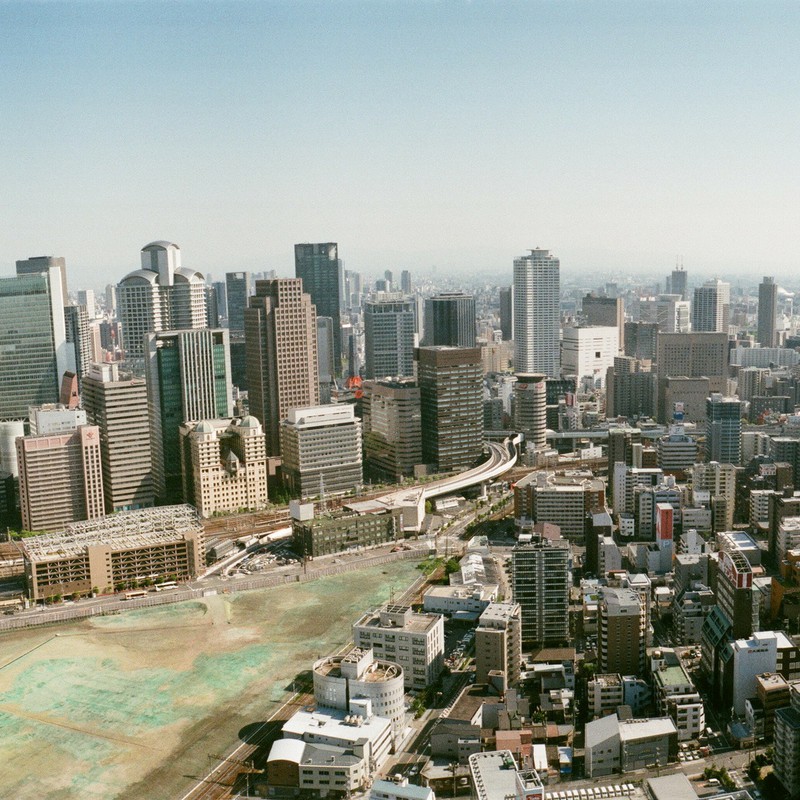 スカイビルからの眺め