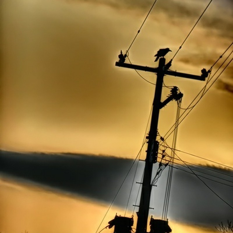 セピアな夕暮れ