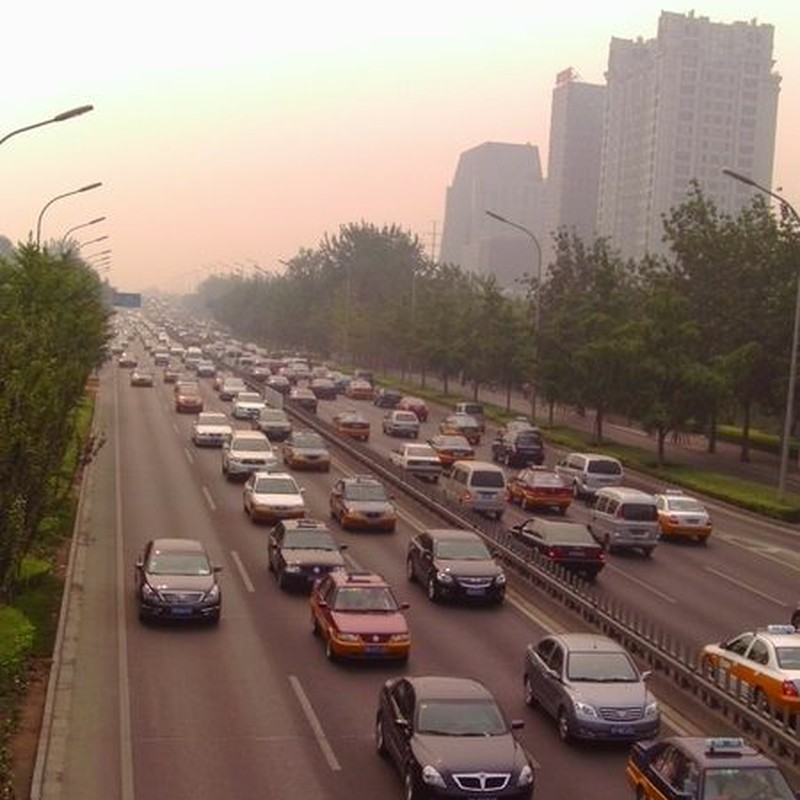 中国北京旅行‐渋滞
