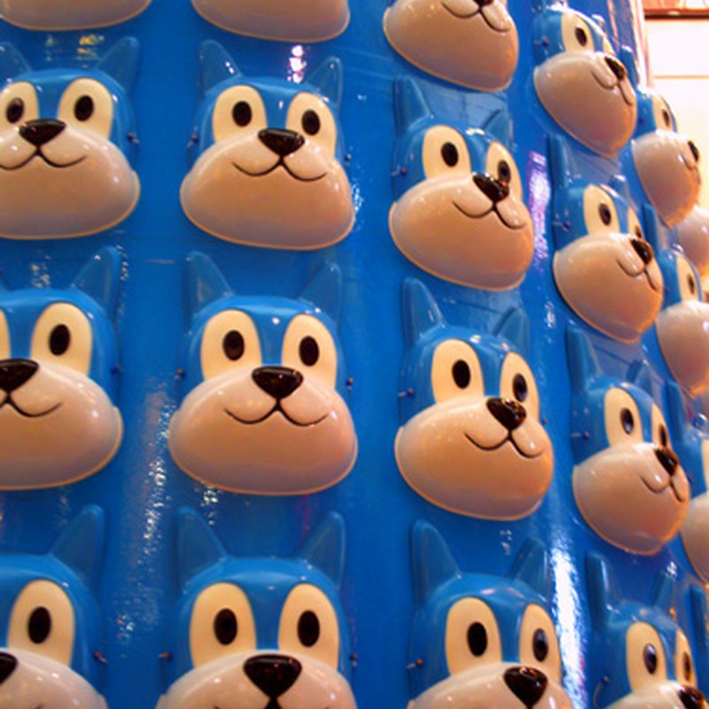 そんなに見つめないでー