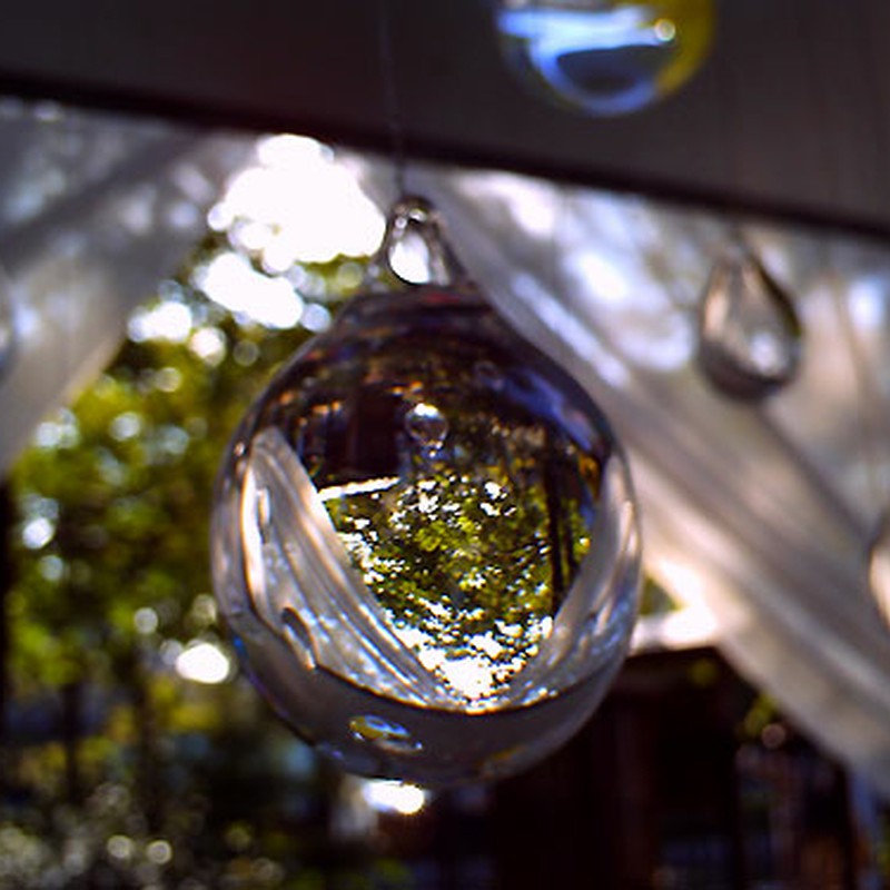 雫の中に見えるもの