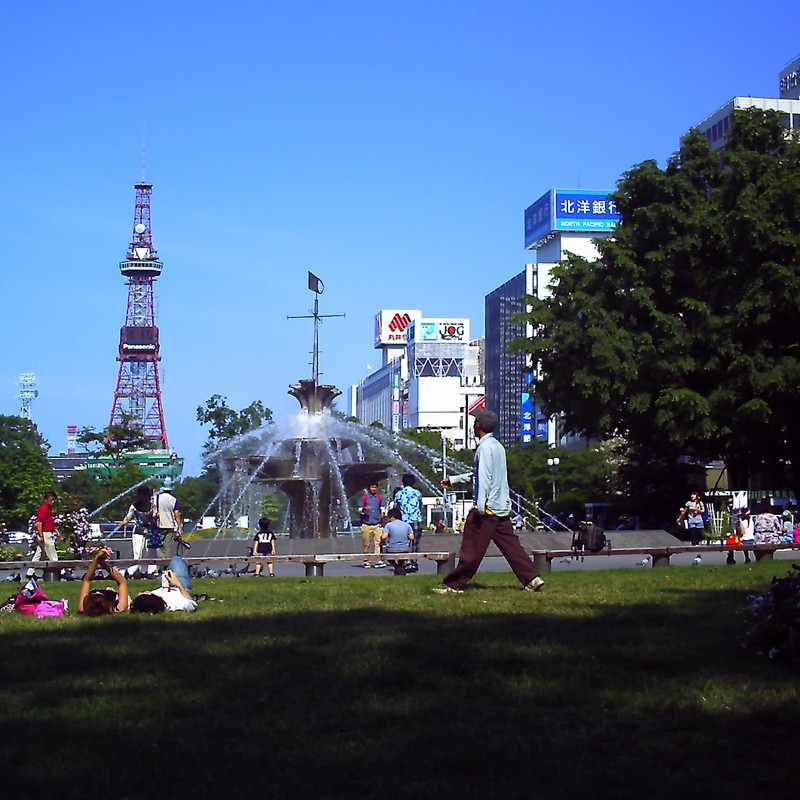 Odori park,Sapporo