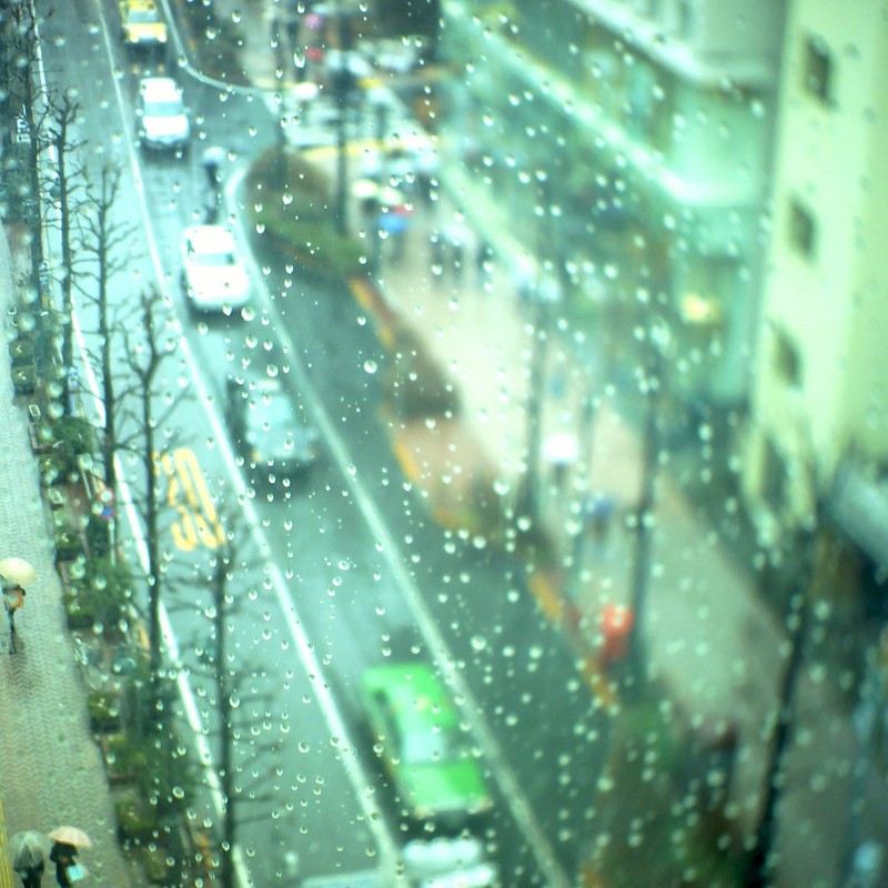 雨の渋谷公園通り