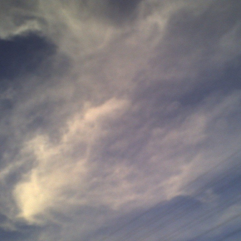 空と雲、そして電線