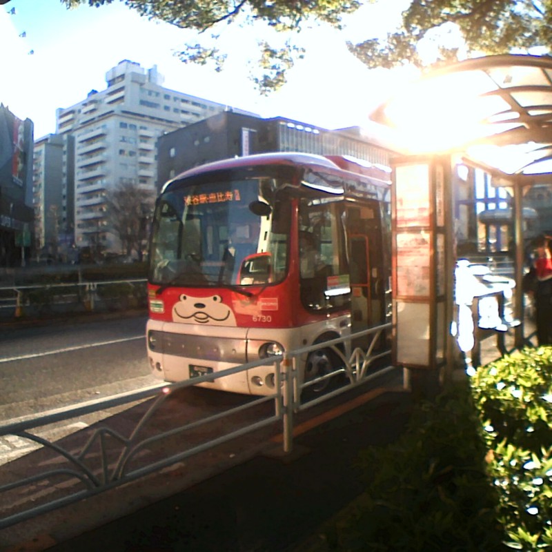 渋谷ハチ公バス（赤）
