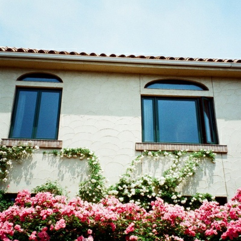 薔薇の家　素敵な窓