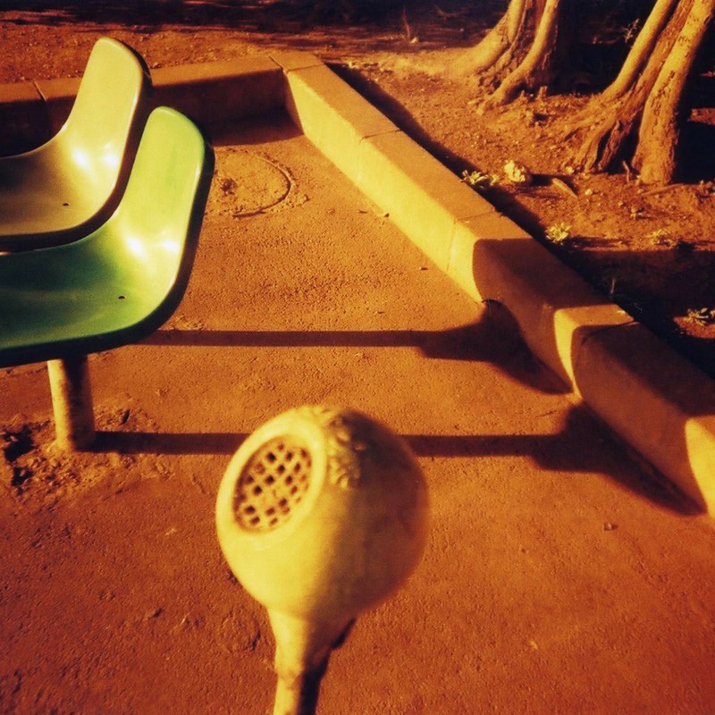 夕暮れ時の休息