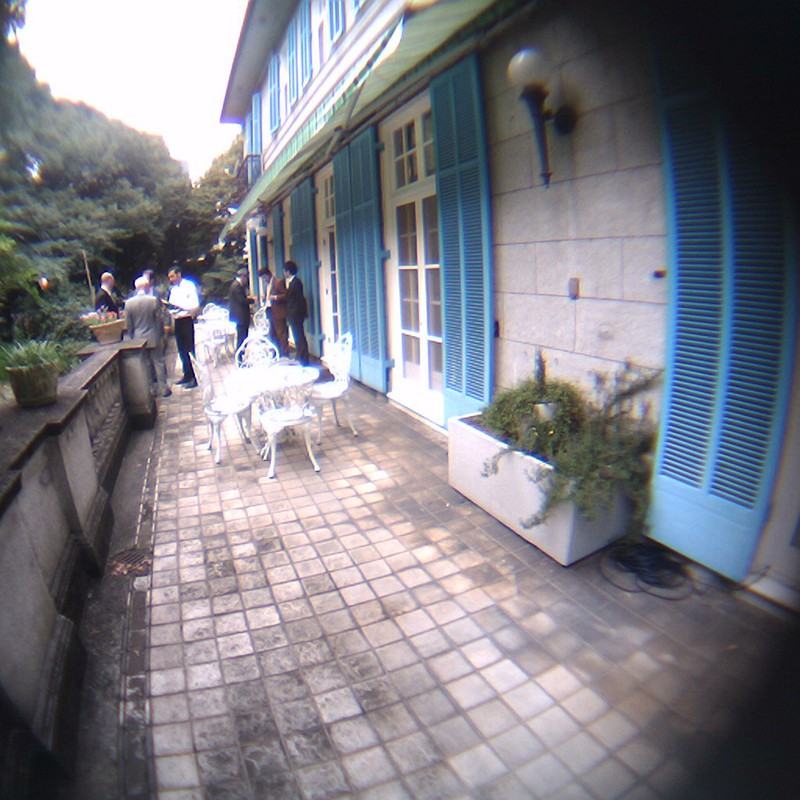 昼下がりテラス