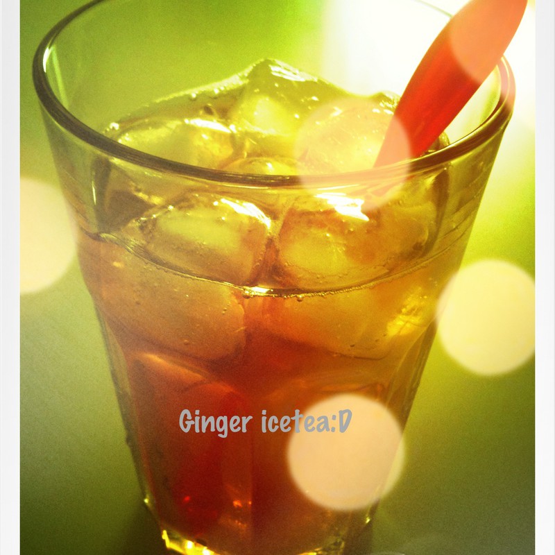 Ginger icetea :D