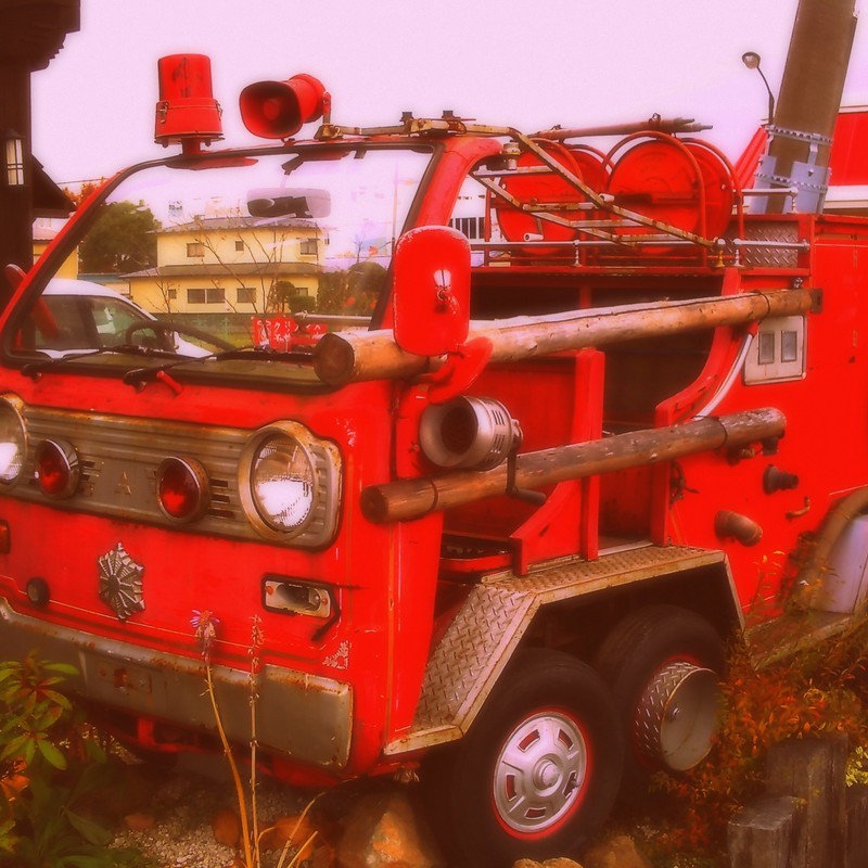 消防車？