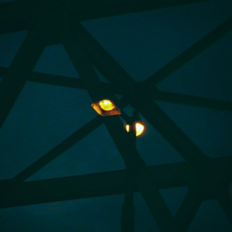 橋の電灯