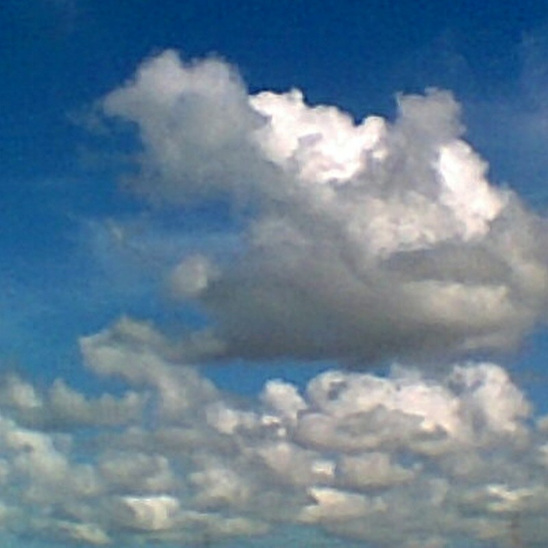 雲を並べる