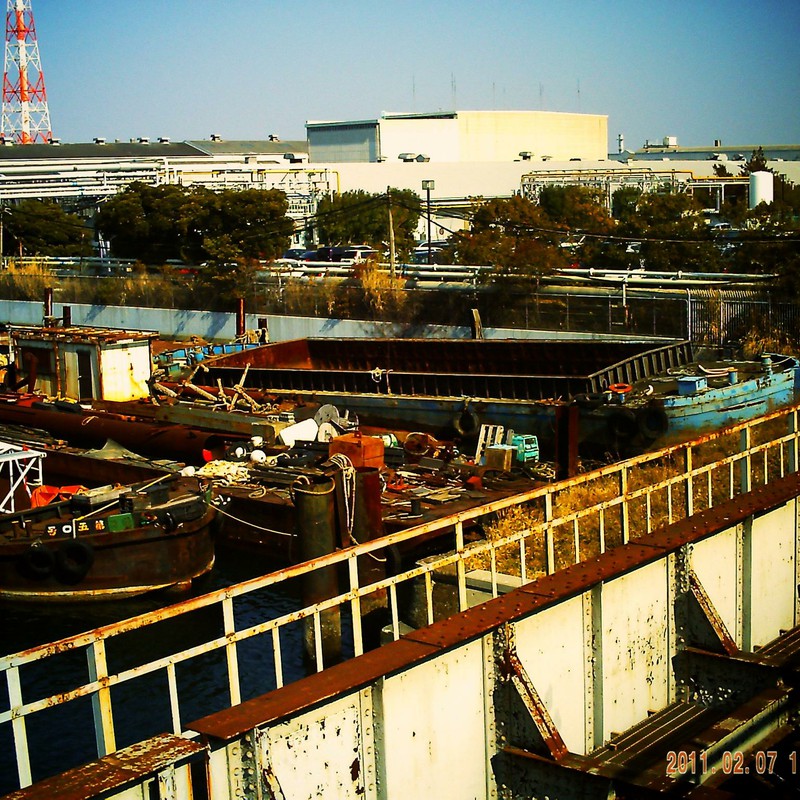 京浜工業地帯　運河