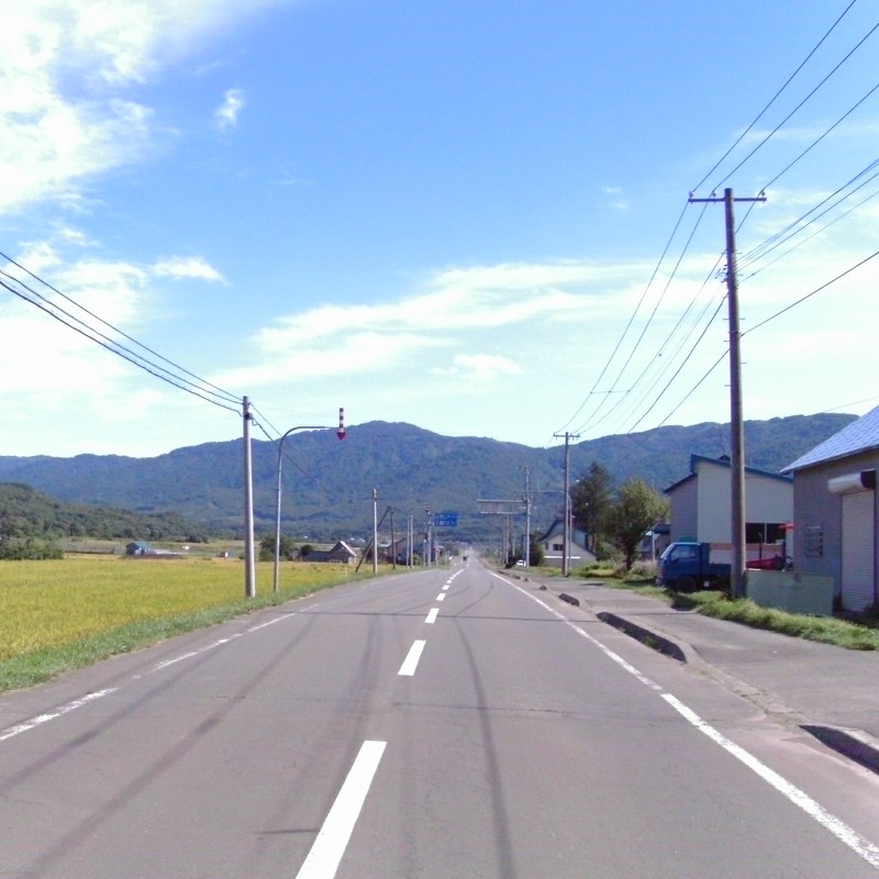 北海道田舎道