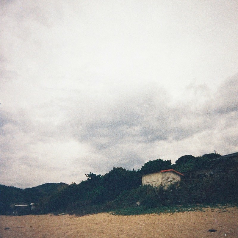 海辺の小屋