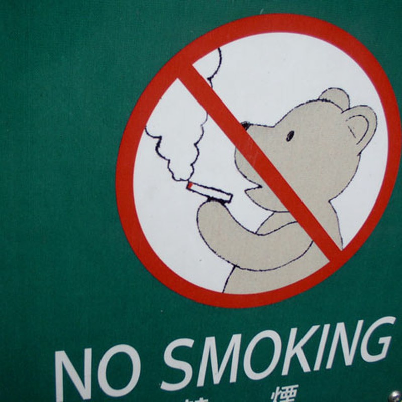 NO SMOKING?