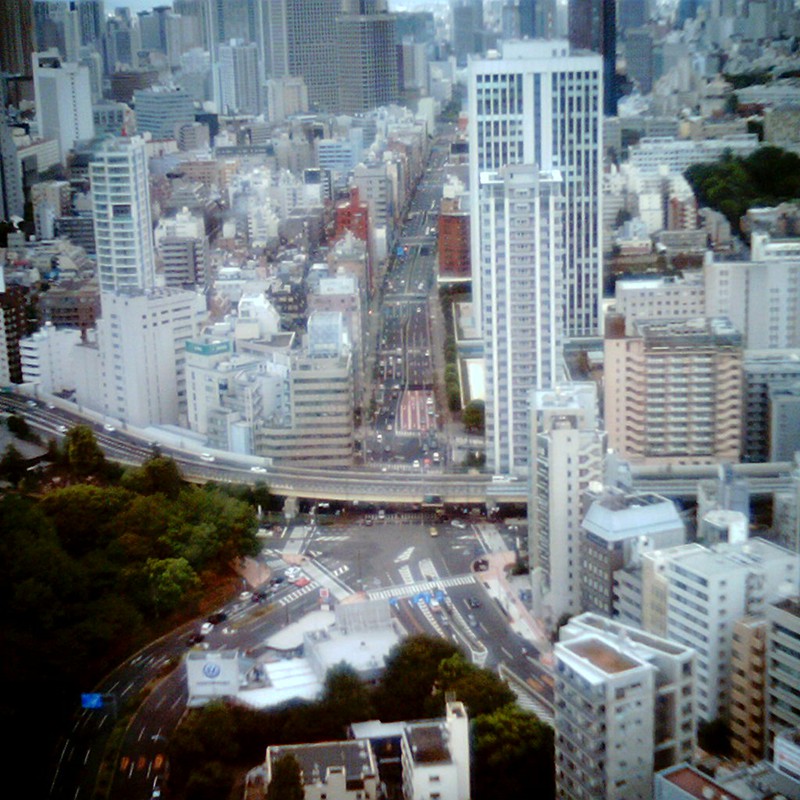 地上の東京ﾀﾜｰ