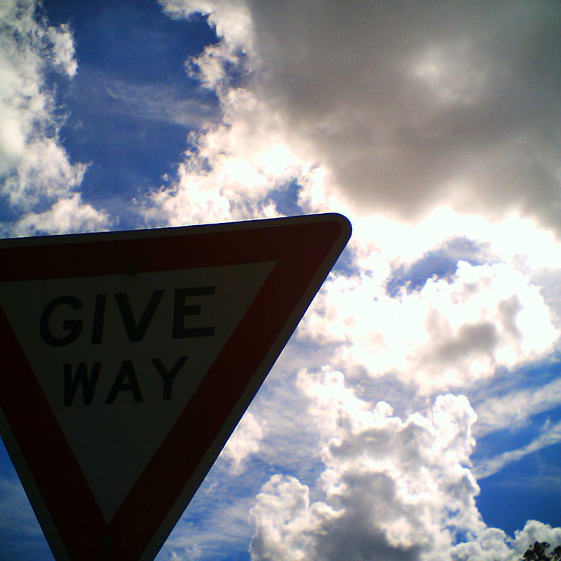 GIVE WAY