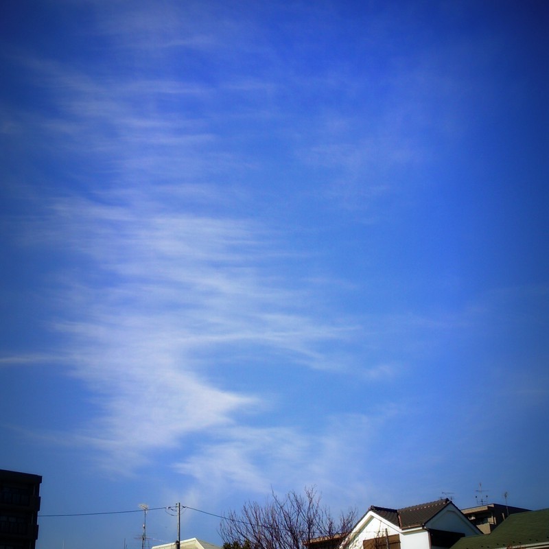 青空の雲