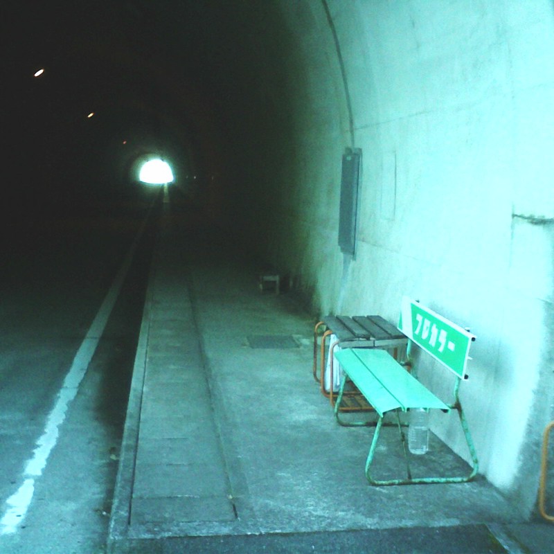 トンネルはわしらの憩いの場