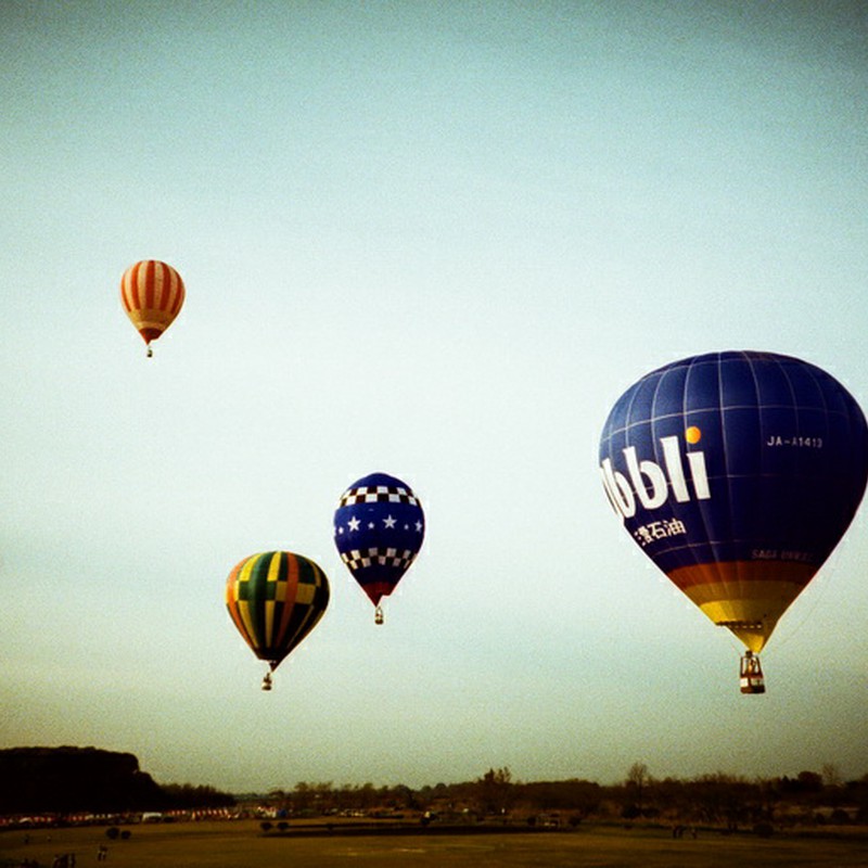 気球で旅する