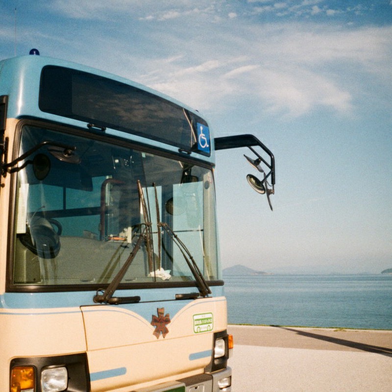 空色バスで海まで