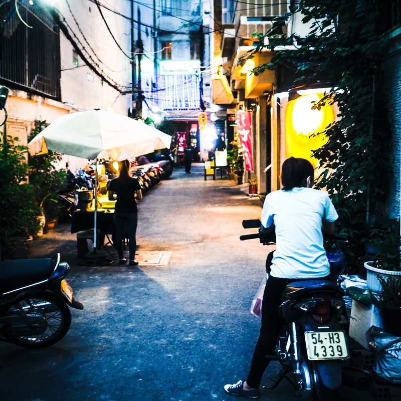 Saigon in the night