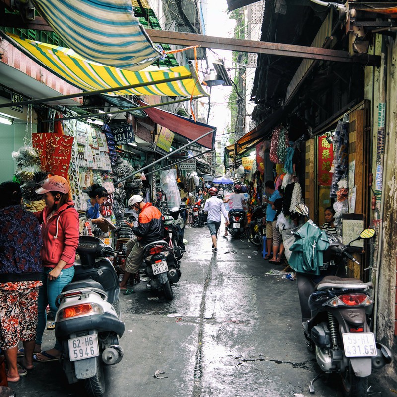 Saigon back street