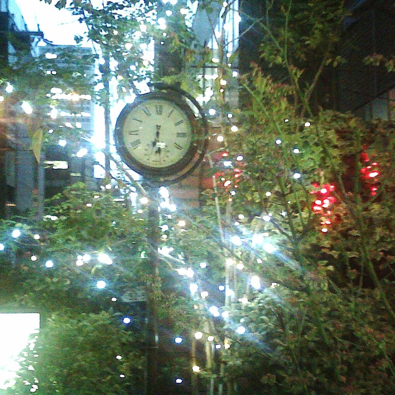 カフェの入り口