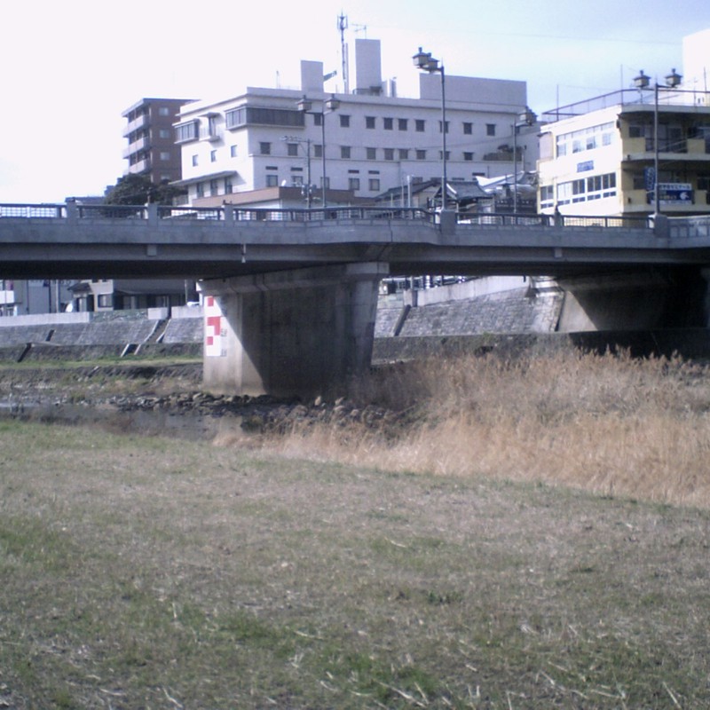 River bed in Isahaya