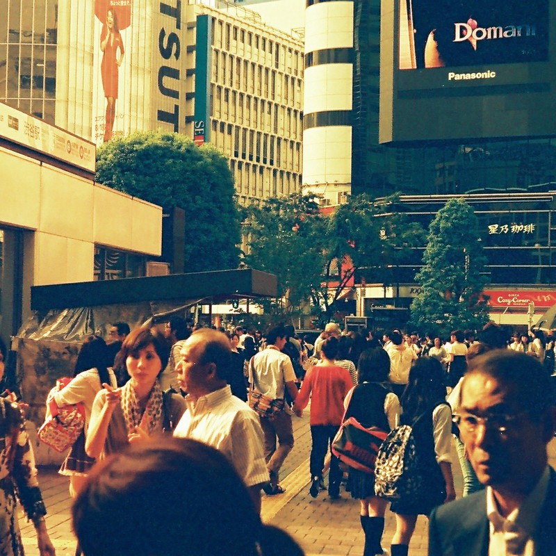渋谷の雑踏