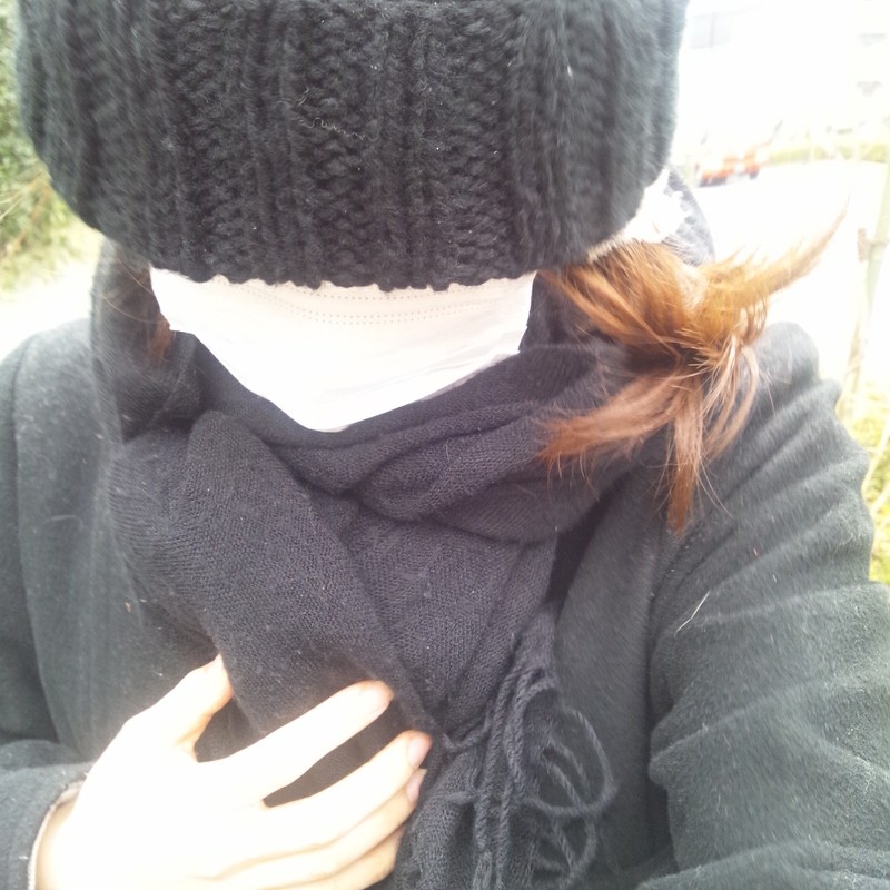 はなこ、風邪にたおれる。