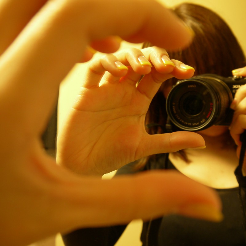 カメラ×鏡=トリック