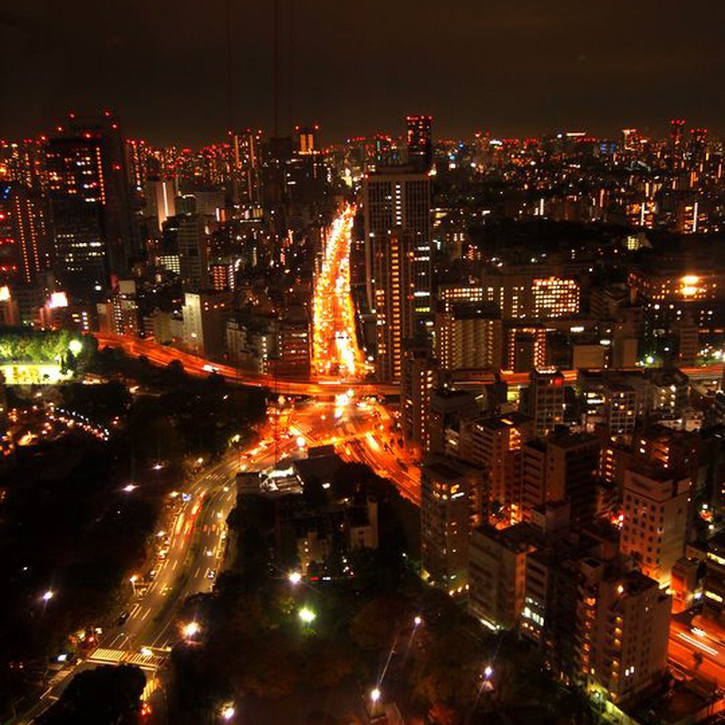 東京タワーからの夜景