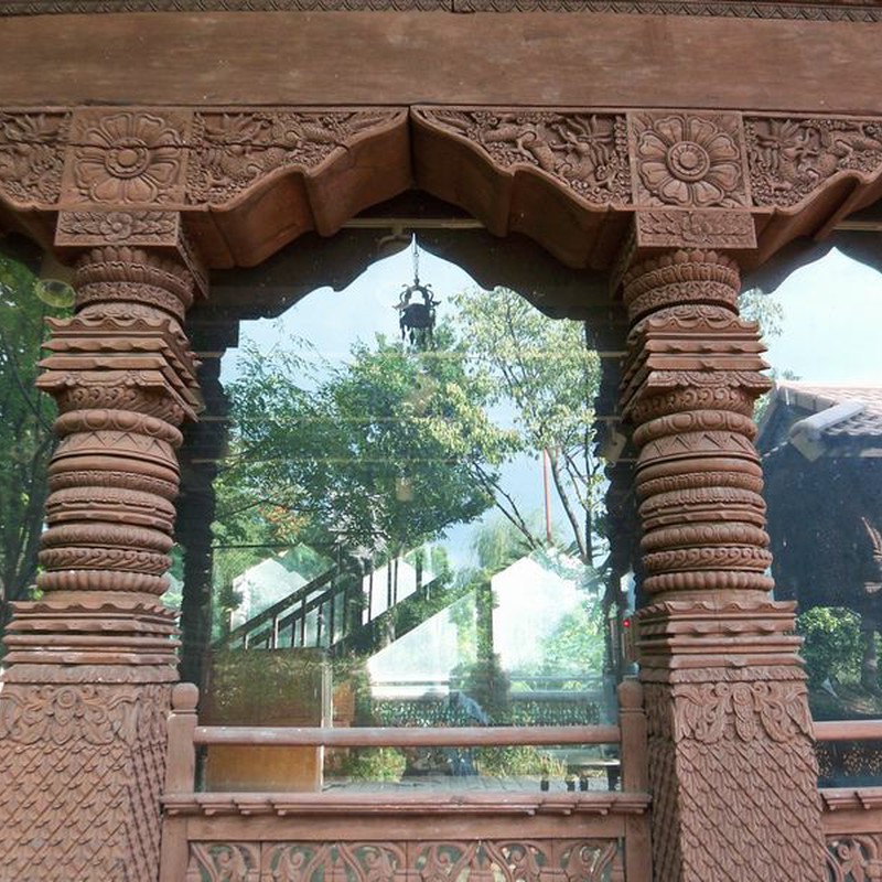 ネパールの建物