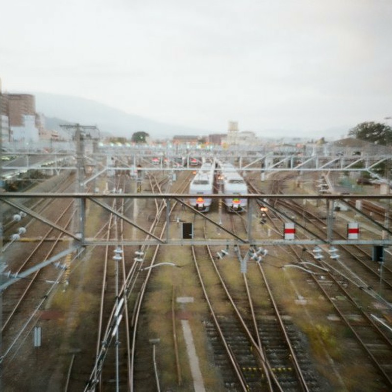 松本駅の朝