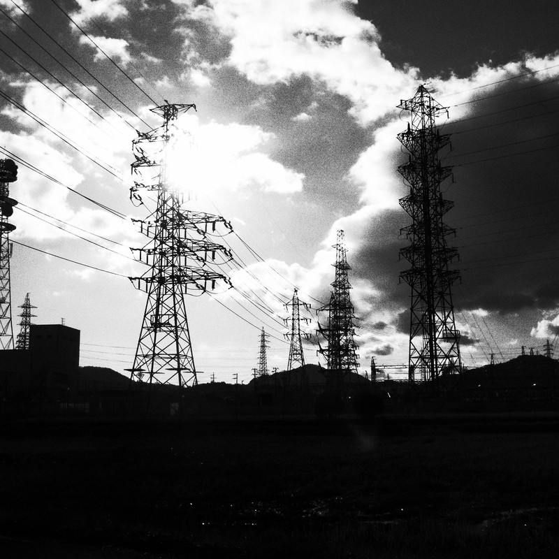 鉄塔のある風景