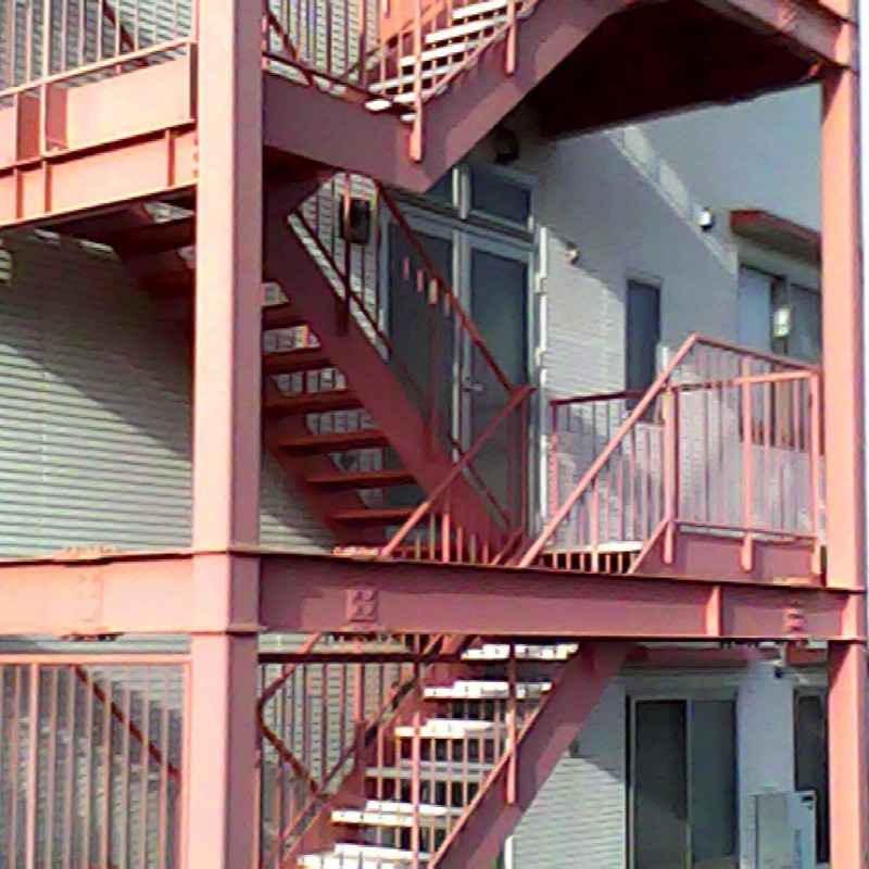 ピンクの階段