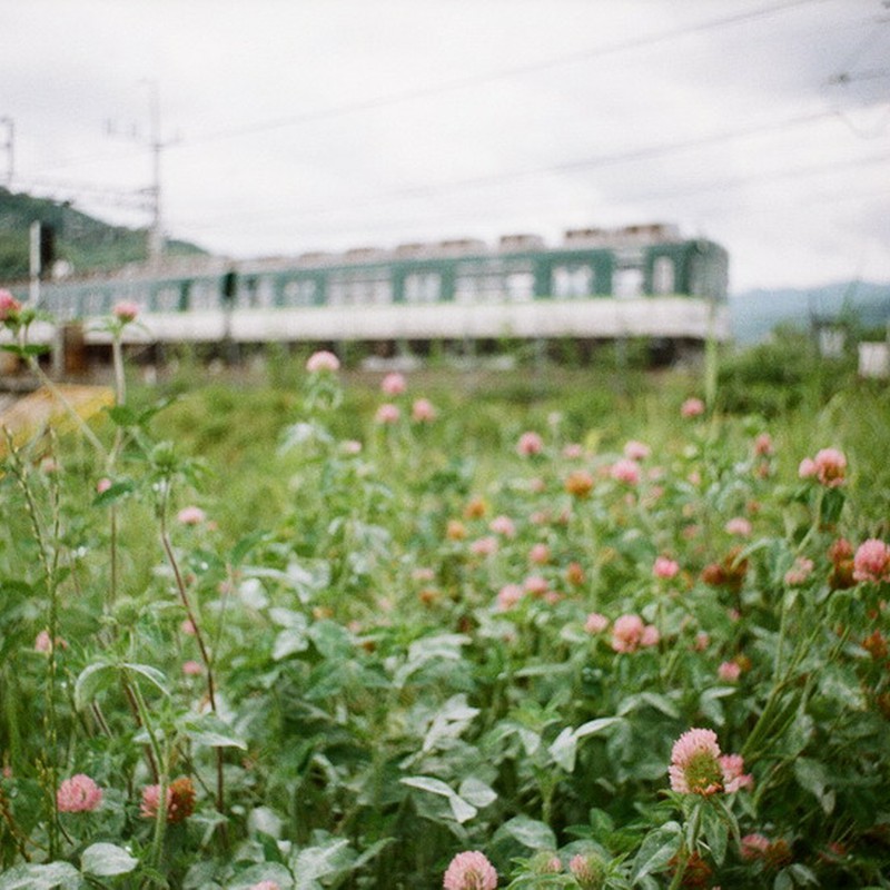 京阪電車。