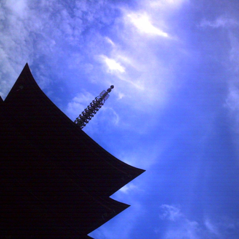 瑠璃光寺　五重の塔