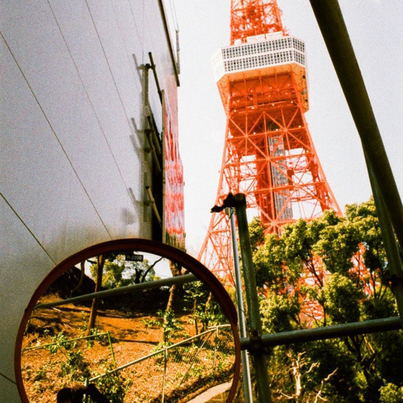 東京タワーと２ショットな自分が見れる場所