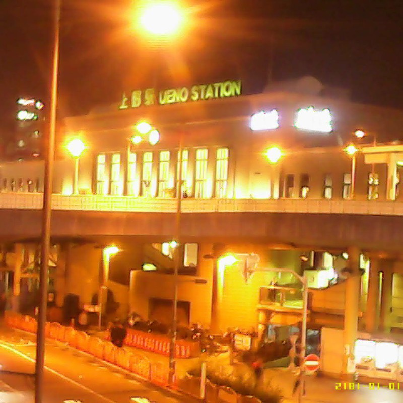 2015/10/27_夜の上野駅