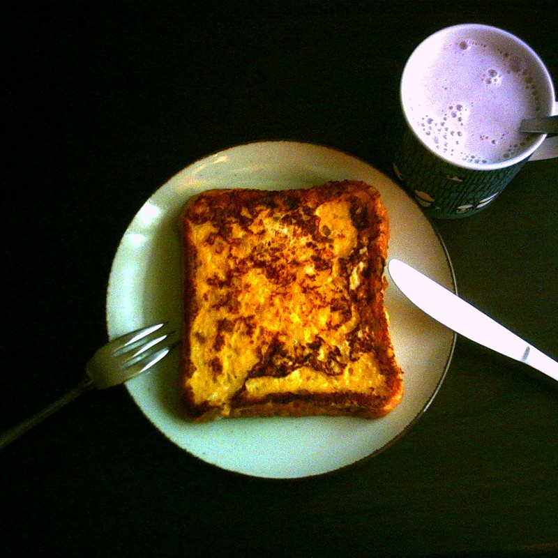 たまにはフレンチな朝ご飯